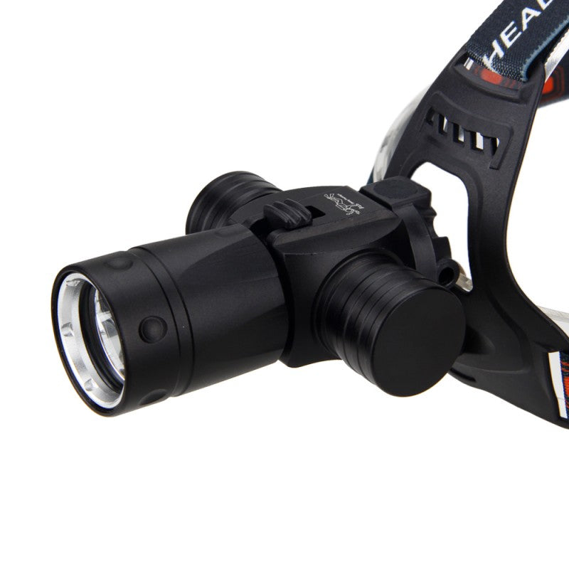 Lampe Frontale de Plongée CREE L2 – Éclairage Puissant Rechargeable